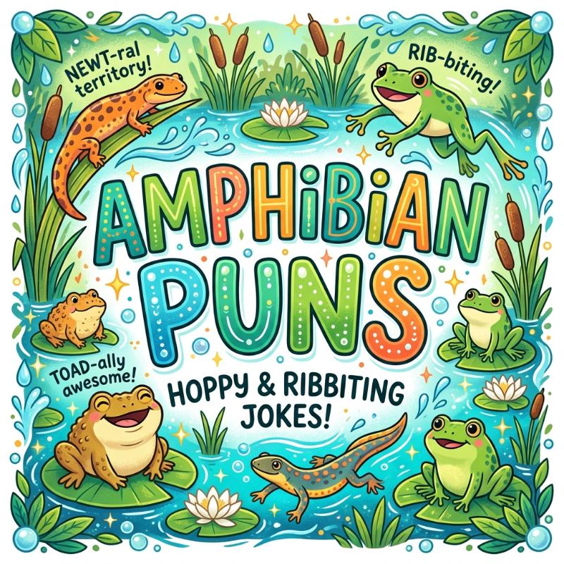 Amphibian Puns