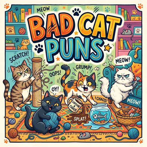 Bad Cat Puns