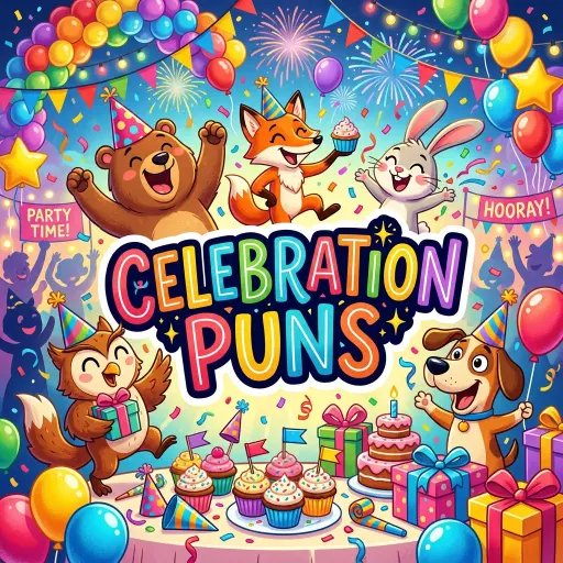 Celebration puns
