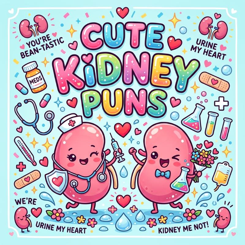 Cute Kidney Puns
