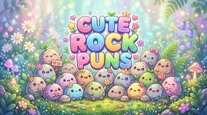 Cute rock puns