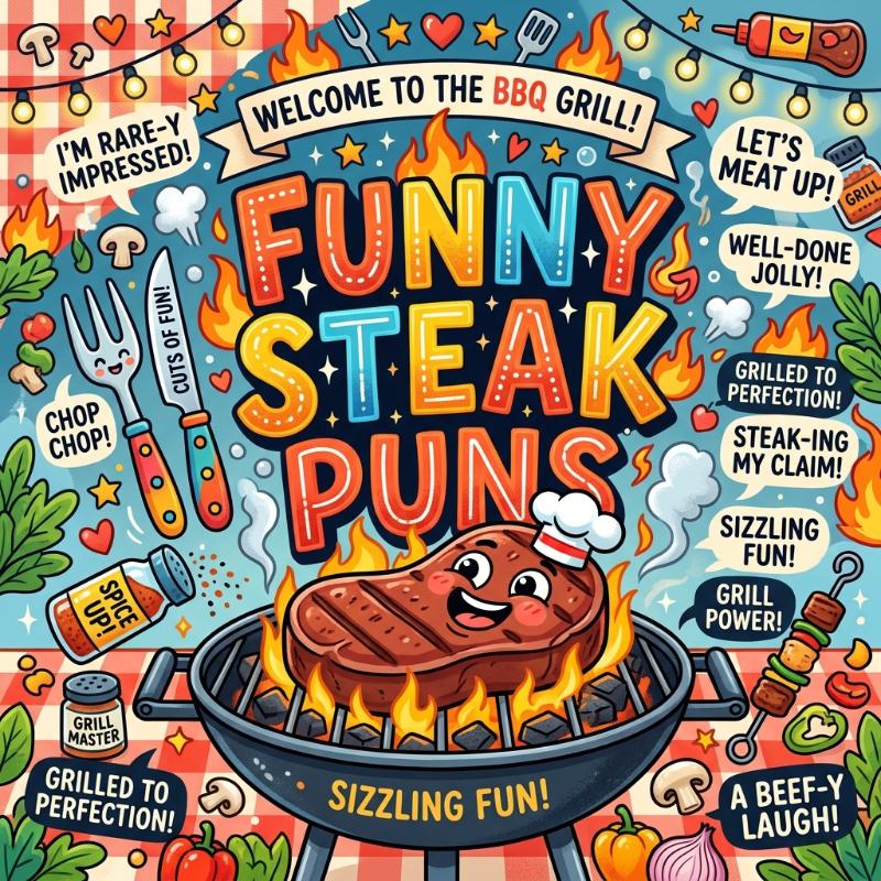 Funny Steak Puns
