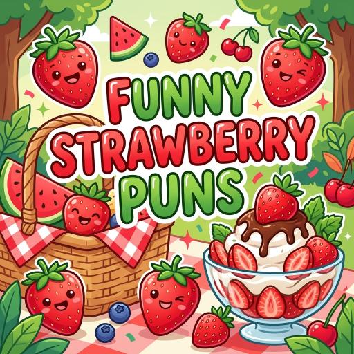 Funny Strawberry Puns