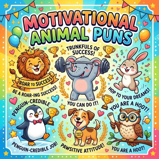 Motivational Animal Puns