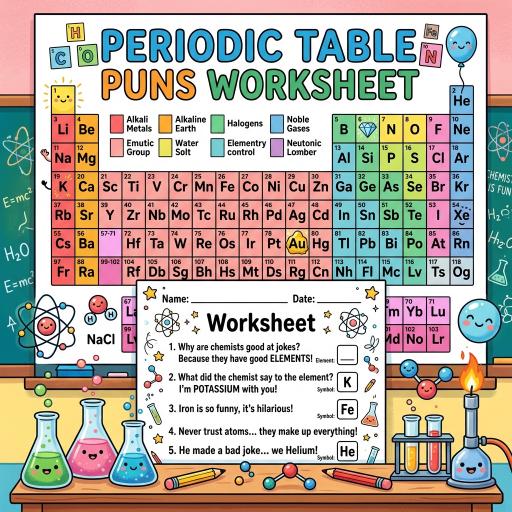 Periodic Table Puns Worksheet