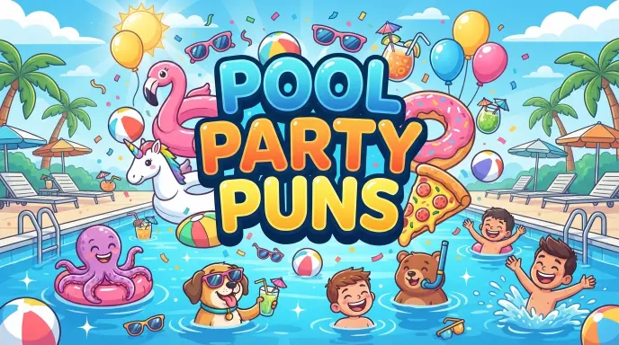 Pool Party Puns