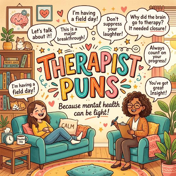 Therapist Puns