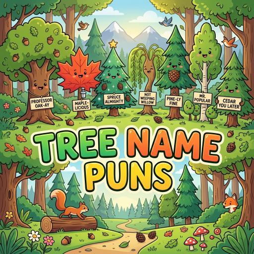 Tree Name Puns