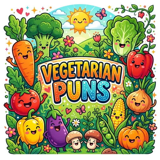 Vegetarian puns