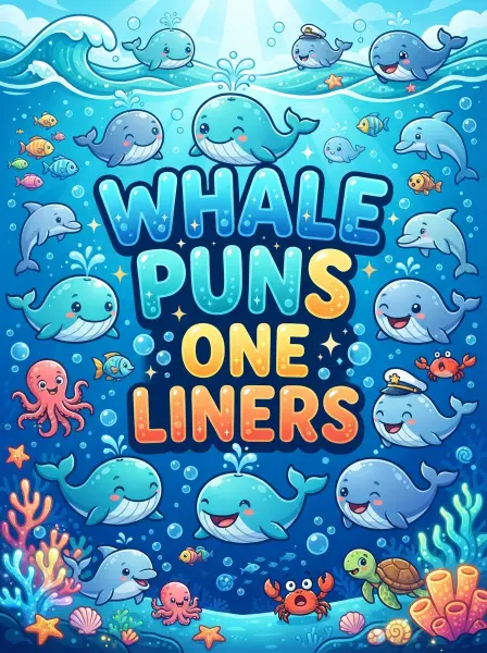 Whale Puns One Liners