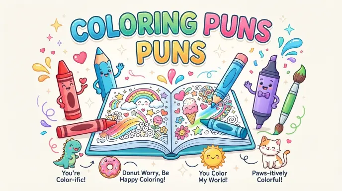 Coloring Puns
