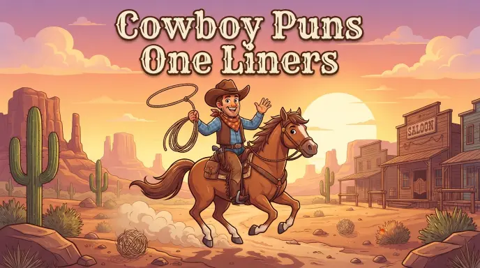 Cowboy Puns One Liners