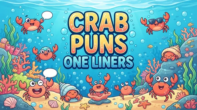 Crab Puns One Liners
