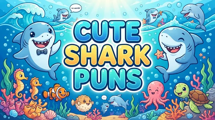 Cute Shark Puns