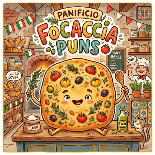 Focaccia puns