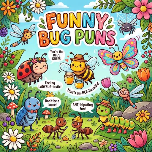 Funny Bug Puns