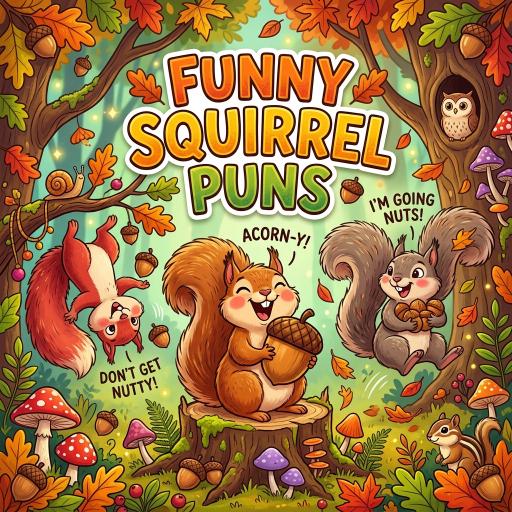 Squirrel Puns