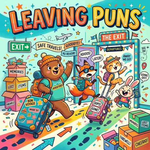 Leaving Puns