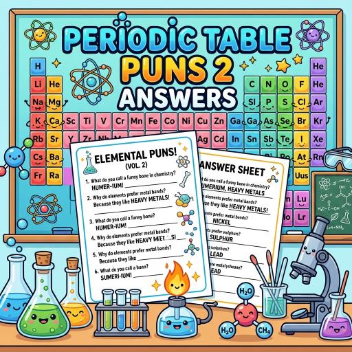 Periodic Table Puns 2 Answers