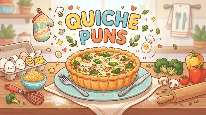 Quiche Puns