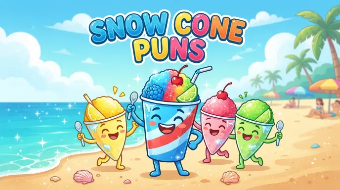 Snow Cone Puns