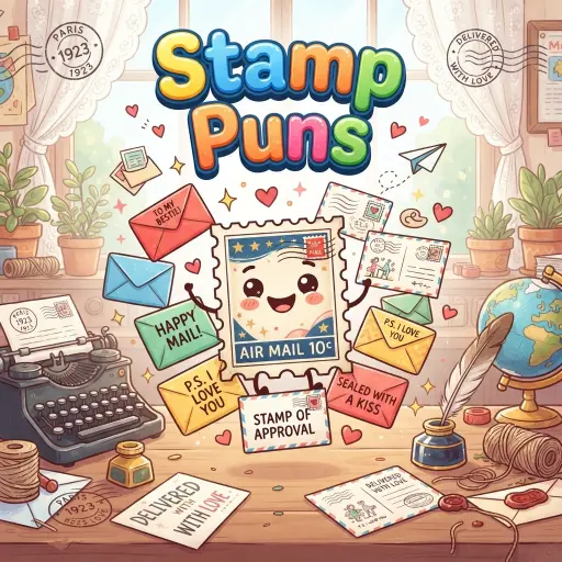 Stamp puns