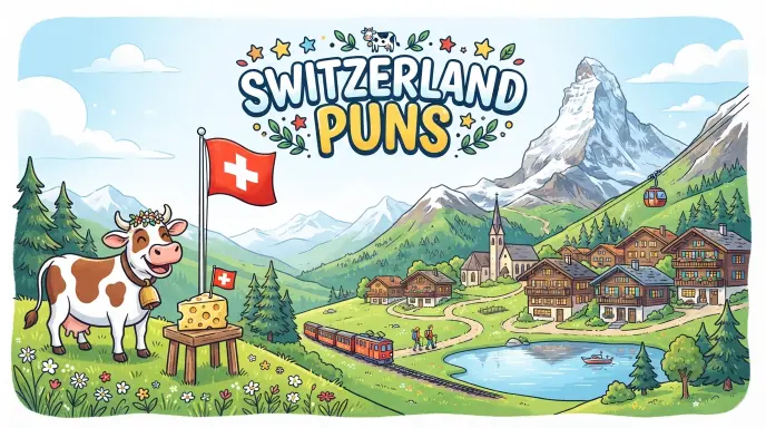 Switzerland Puns
