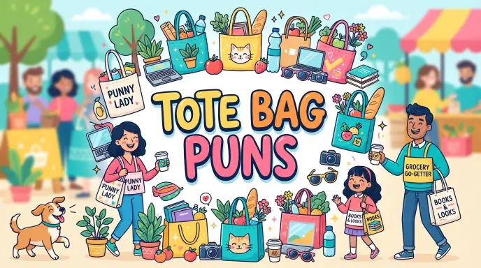 Tote Bag Puns