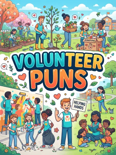 Volunteer puns