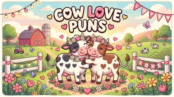 Cow Love Puns