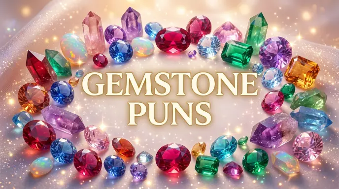 Gemstone Puns