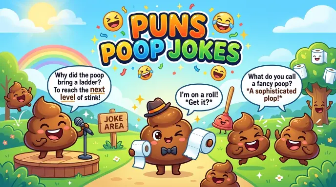 Puns Poop Jokes
