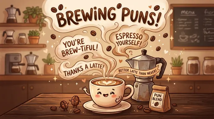 Brewing Puns