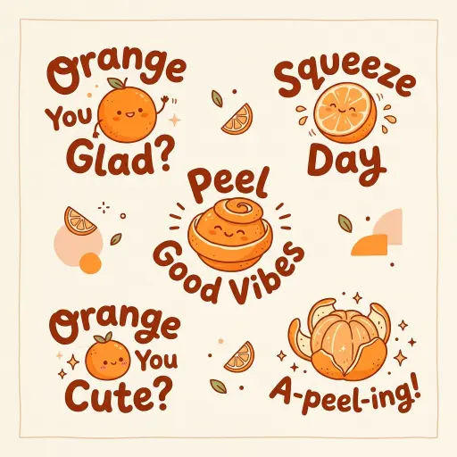 Orange Colour Puns