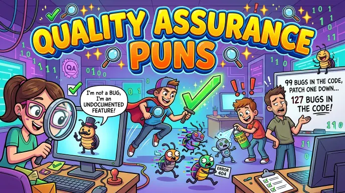 Quality Assurance Puns