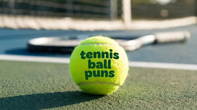 Tennis Ball Puns