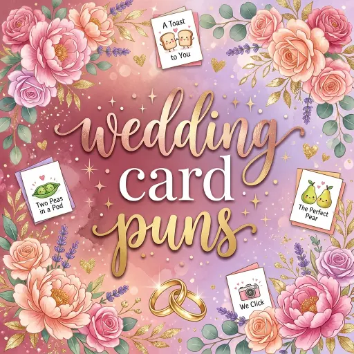 Wedding Card Puns